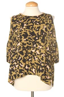 Blouse à manches courtes 38 Topshop