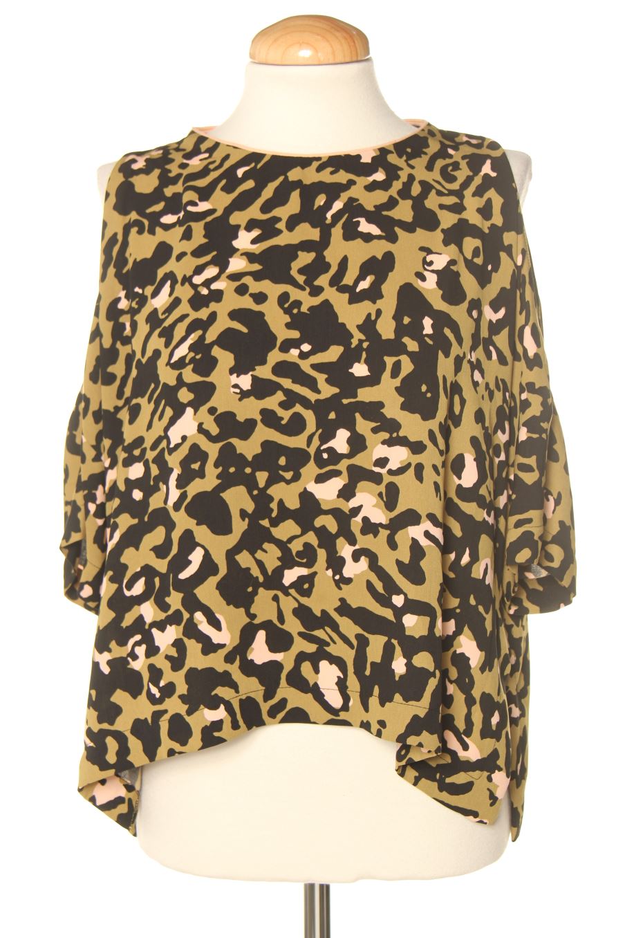 Blouse à manches courtes Topshop de la taille 38, de couleur imprimés