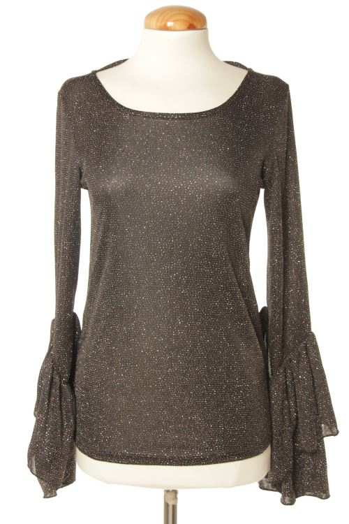 Blusa a maniche lunghe