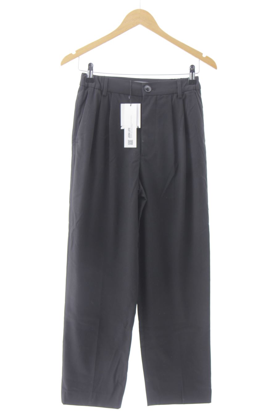 Pantalón de Zara de la talla XS, de color negro