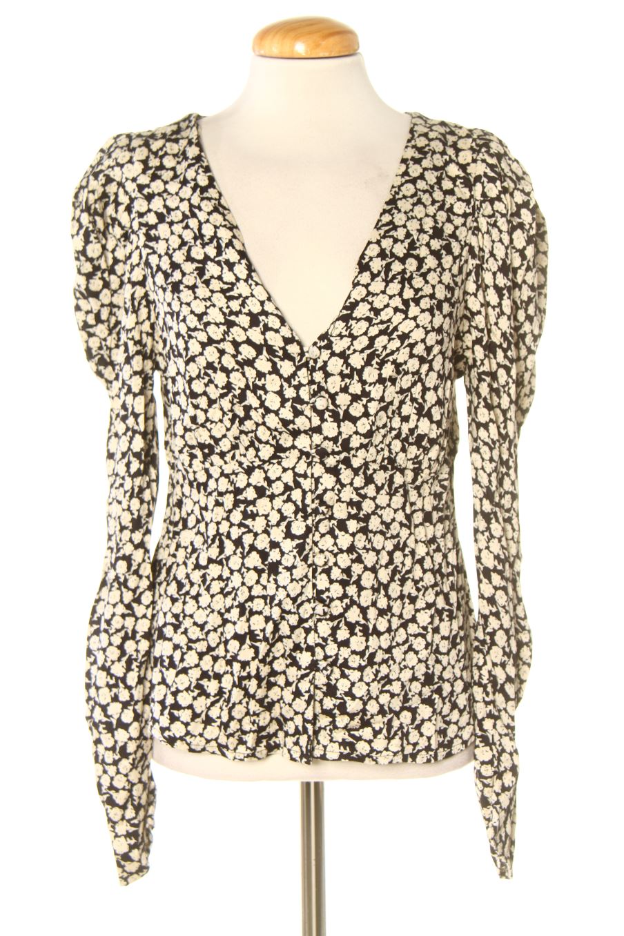 Blouse à manches longues Mango de la taille S, de couleur imprimés