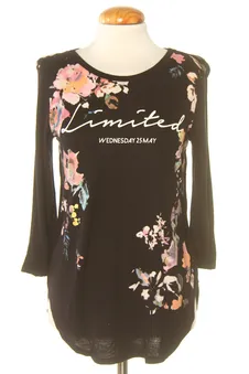 Camiseta manga larga M Bershka, foto 1 de 2