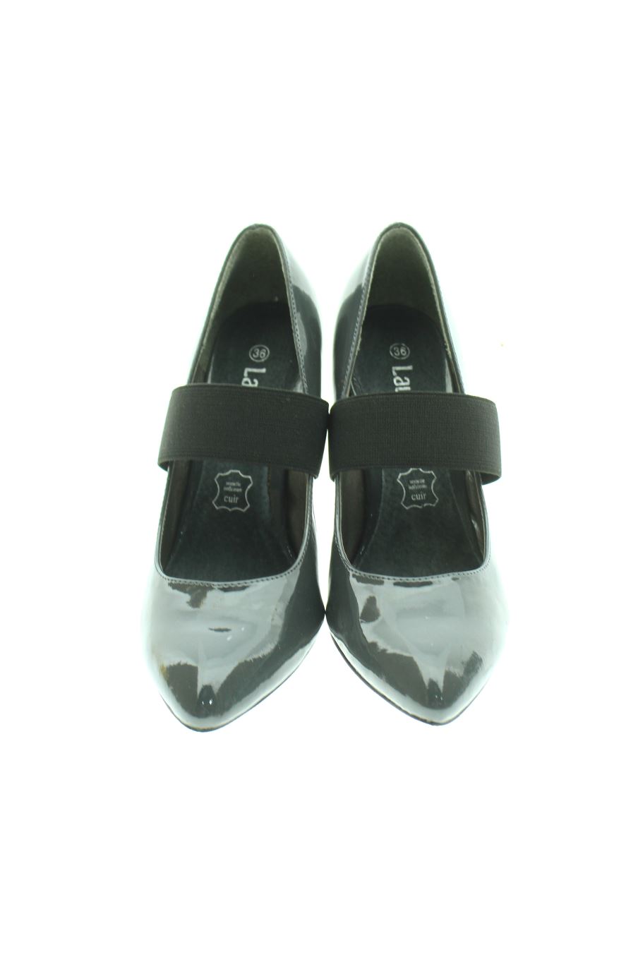 Zapatos de tacon de Lauréana de la talla 36, de color gris de
