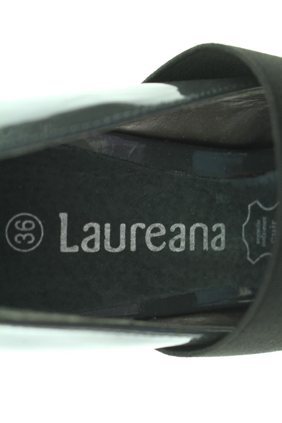 Zapatos de tacon de Lauréana de la talla 36, de color gris de