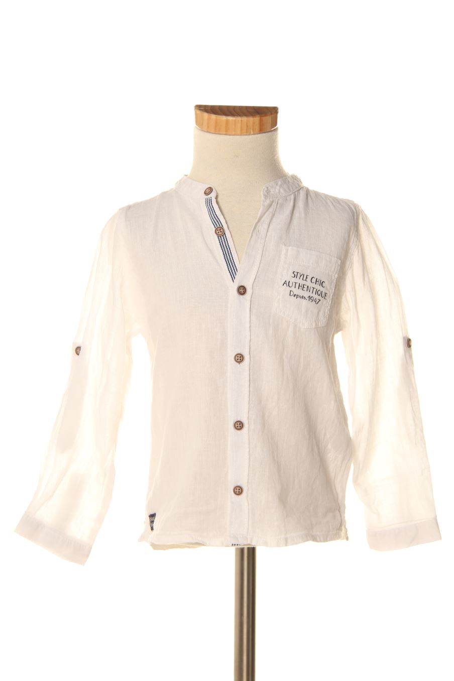 Chemise manches longues Gémo de la taille 3 ans de seconde main
