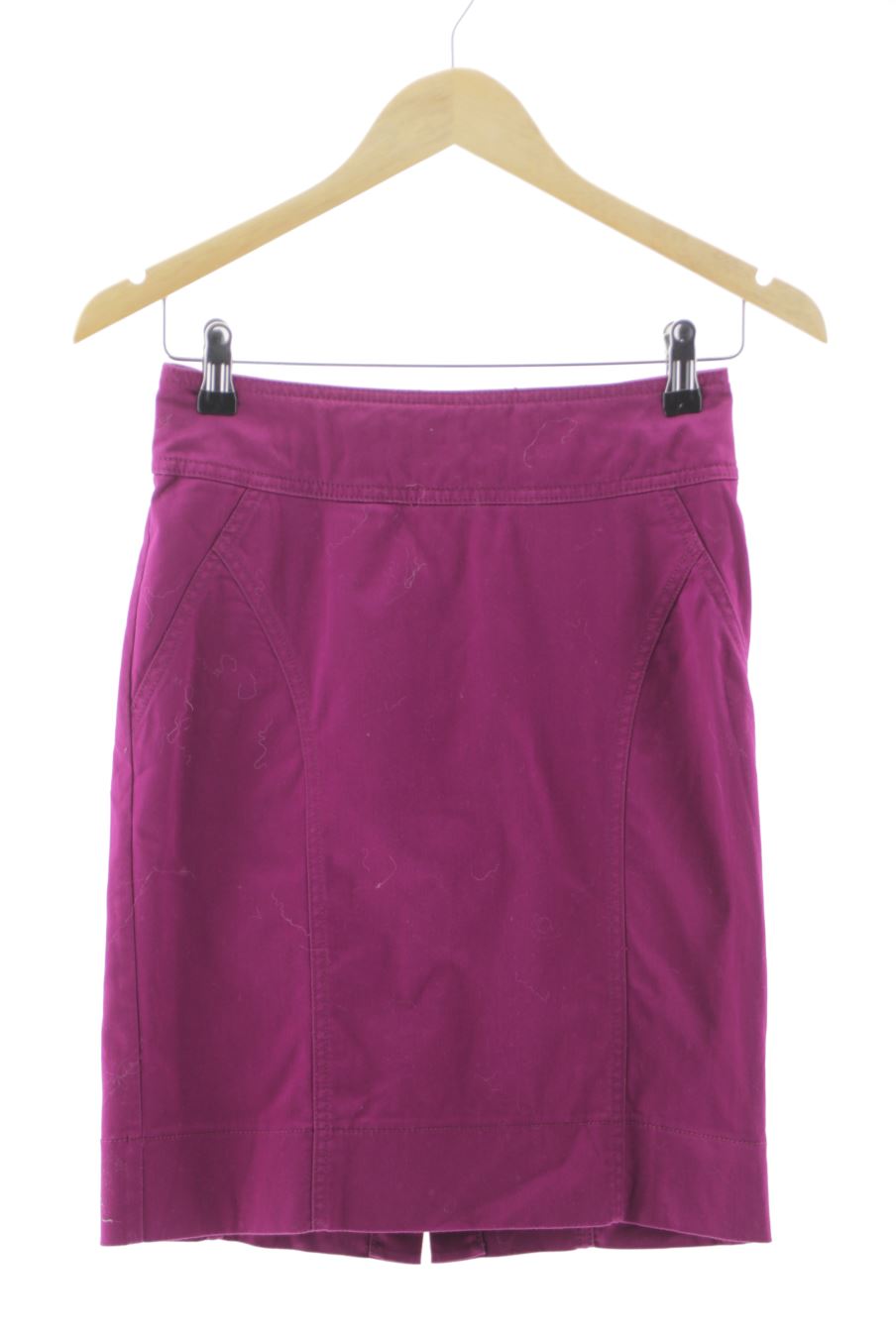 Aufwändiger Rock von H&M Größe 34, Farbe Violett, für
