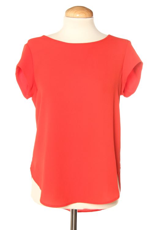 Kurzärmelige Bluse