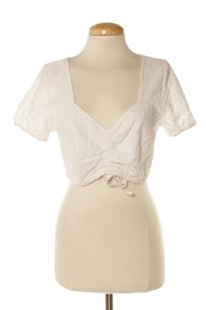 Kurzärmelige Bluse L Polinesia