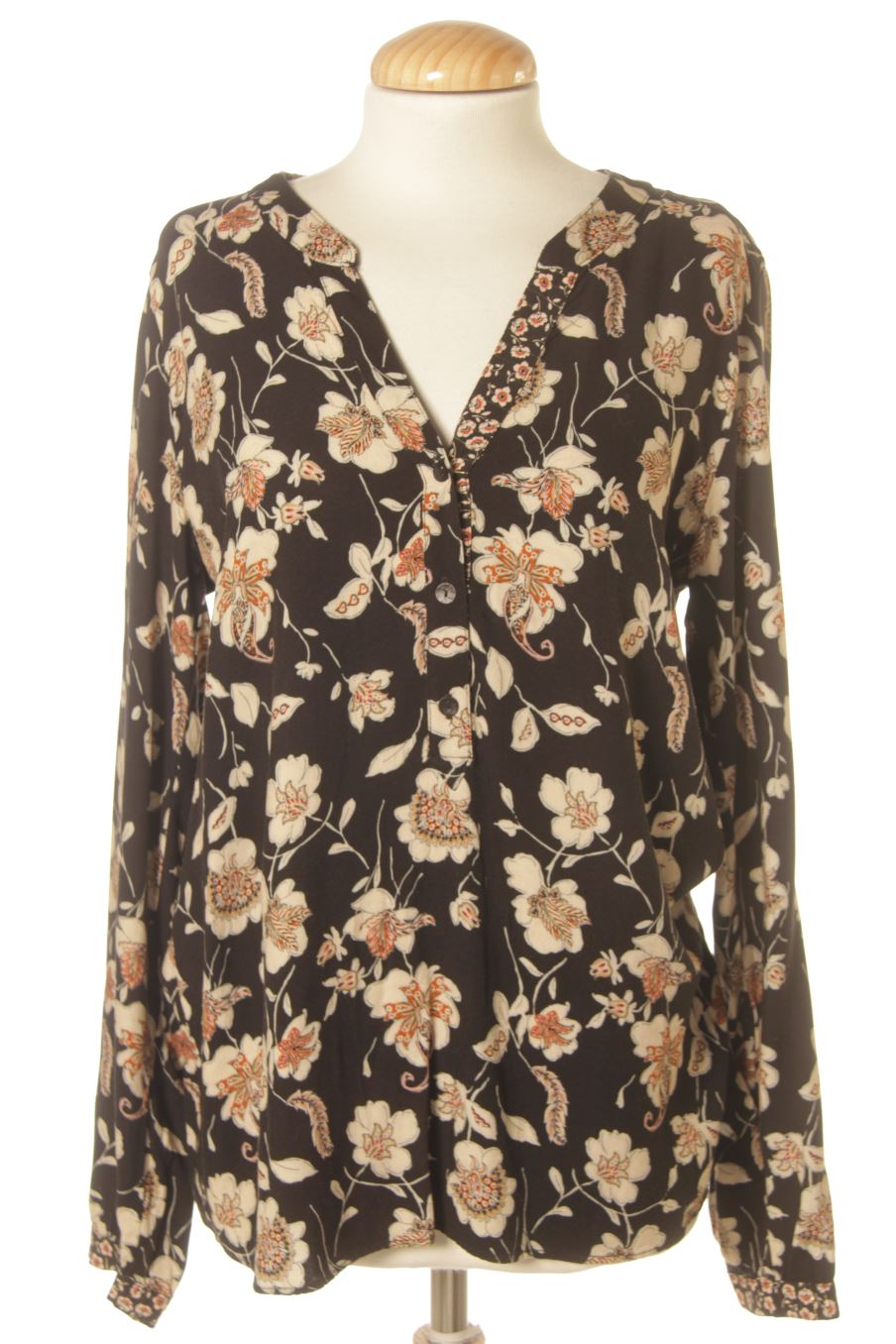 Blouse à manches longues Banana moon de la taille M, de couleur imprimés