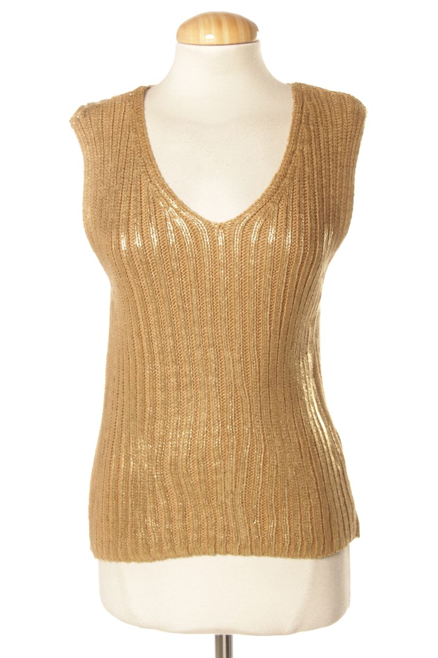 Pull mutton luxury de la taille S, de couleur doré