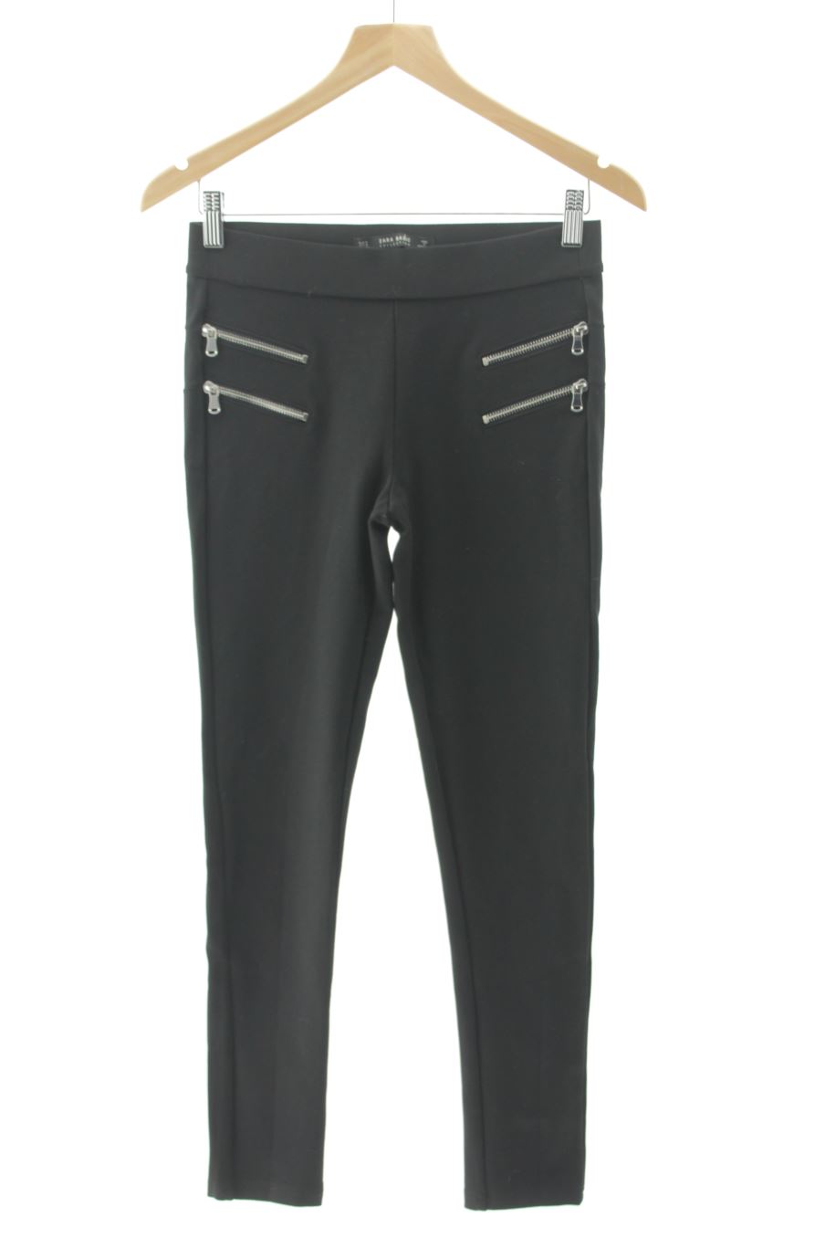 Pantalon Zara de la taille M, de couleur noir