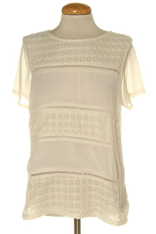 Blusa a maniche corte