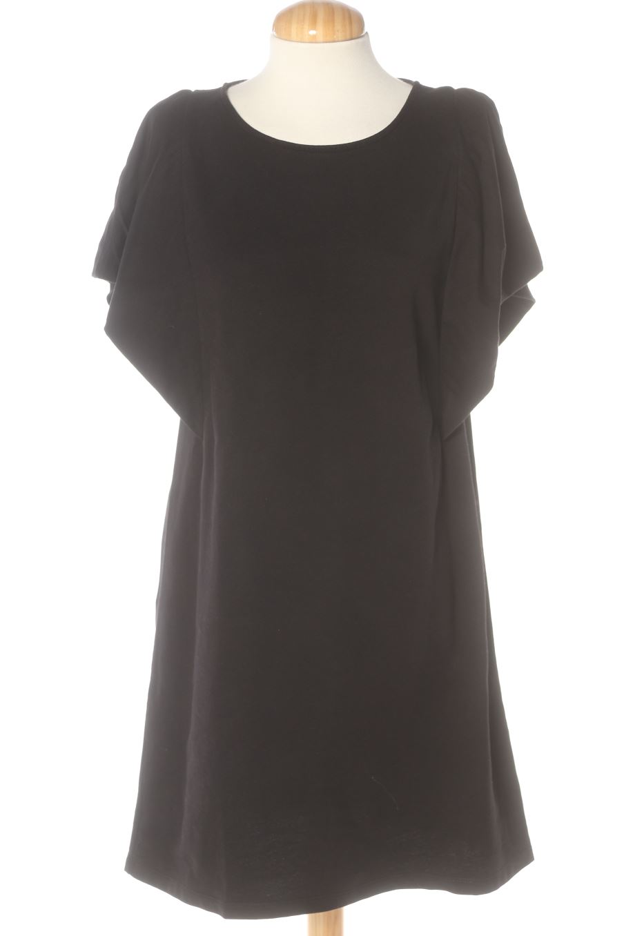 Robe casual Zara de la taille M, de couleur noir
