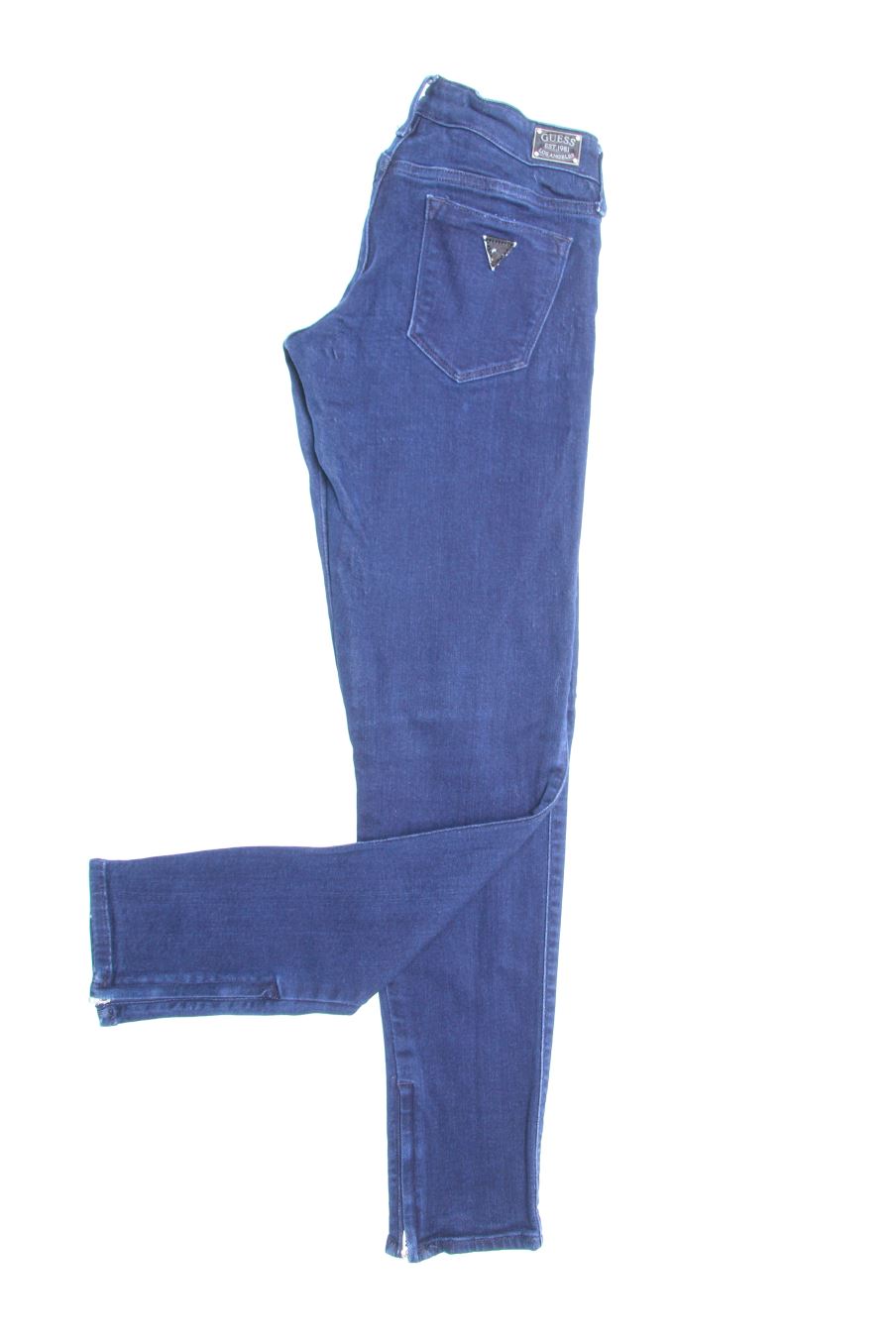 Jeans Guess de la taille 34, de couleur bleu de denim