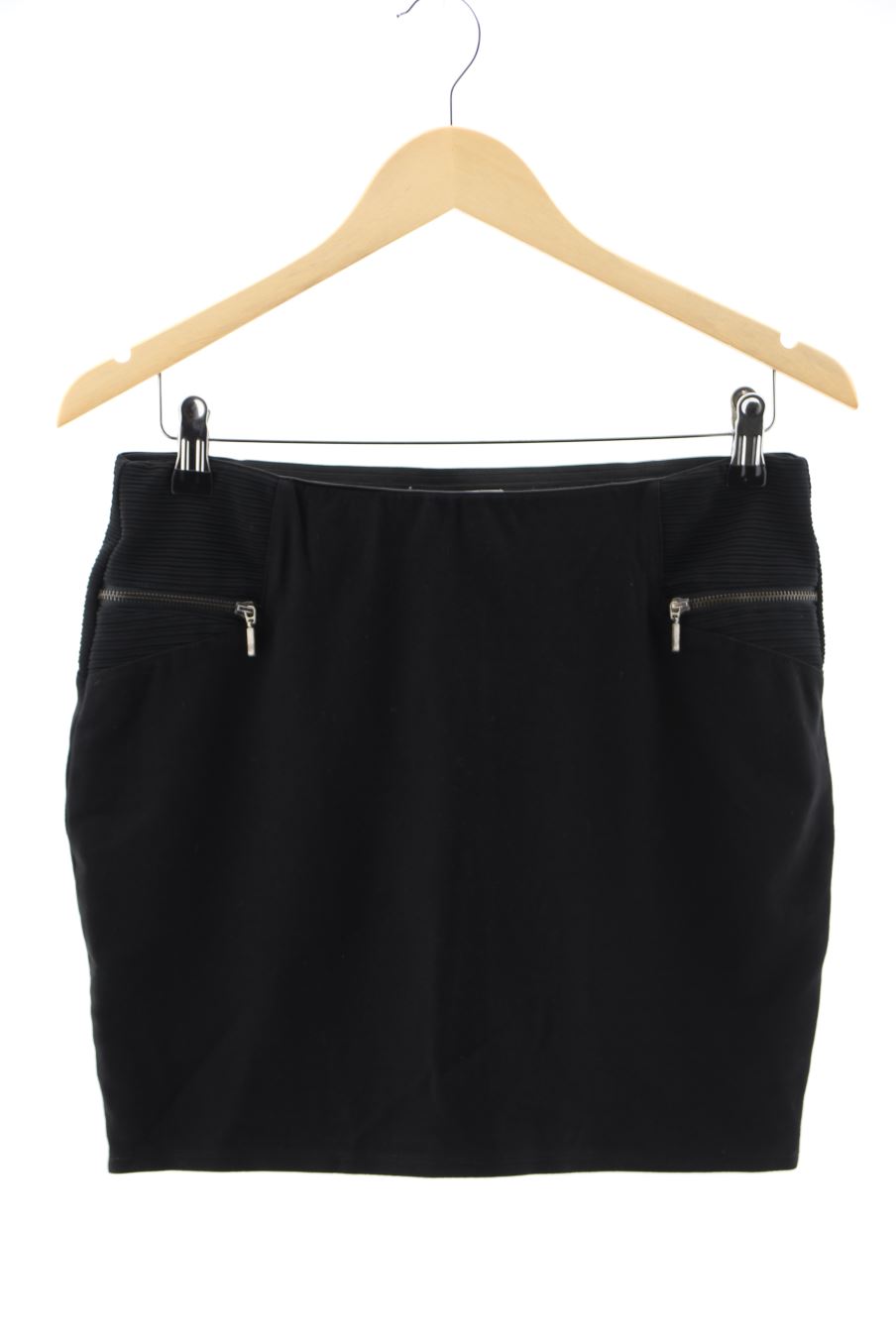 Falda de Cache cache de la talla 40, de color negro