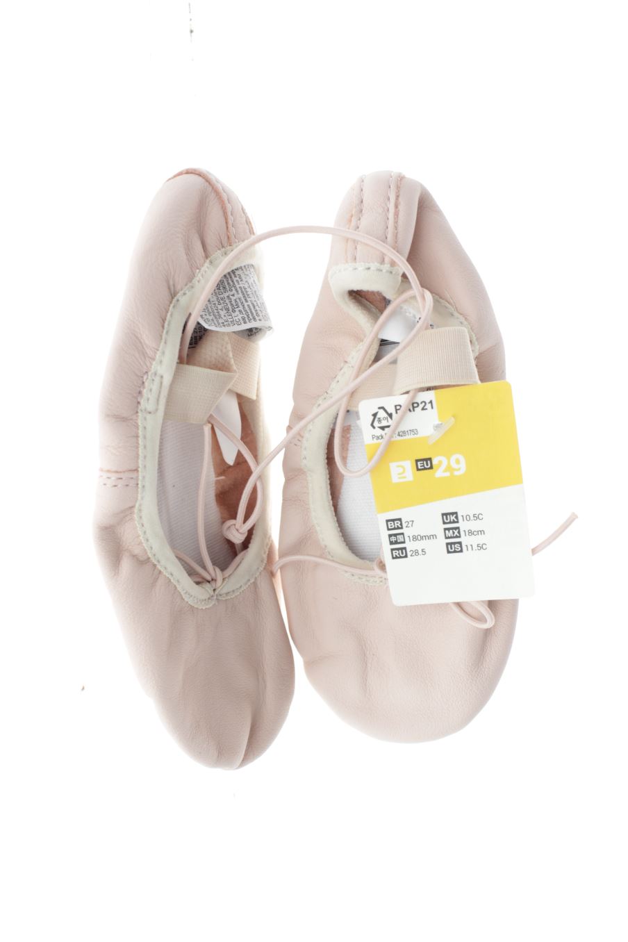 Zapato con suela blanda de Decathlon de la talla 29 con etiqueta