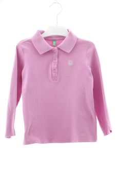 Langärmeliges Poloshirt 92 Benetton