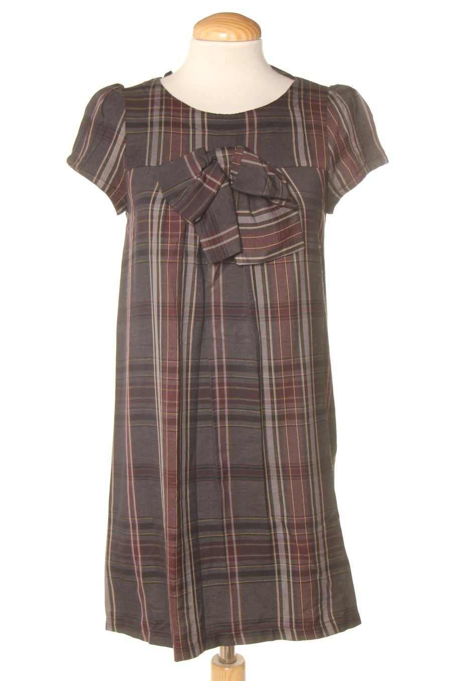 Einfaches Kleid von Zara Größe S, Farbe Kariert, für