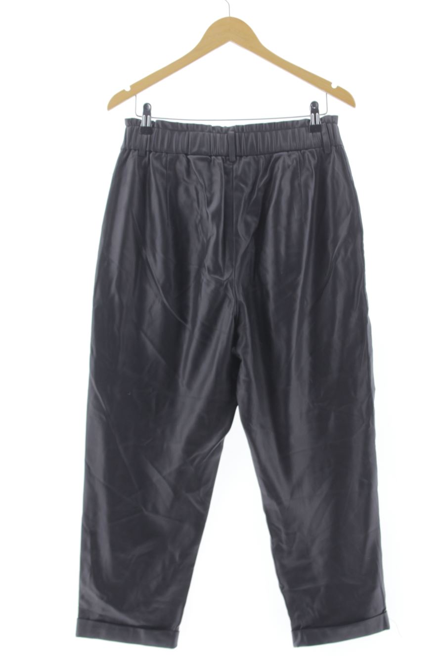 Pantalon Violeta (by Mango ) de la taille S, de couleur noir de synthétique