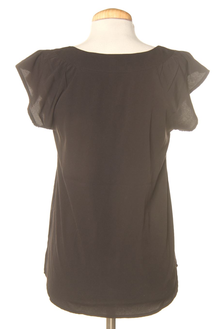 Kurzärmelige Bluse von Jacqueline De Yong Größe 36, Farbe Schwarz, für