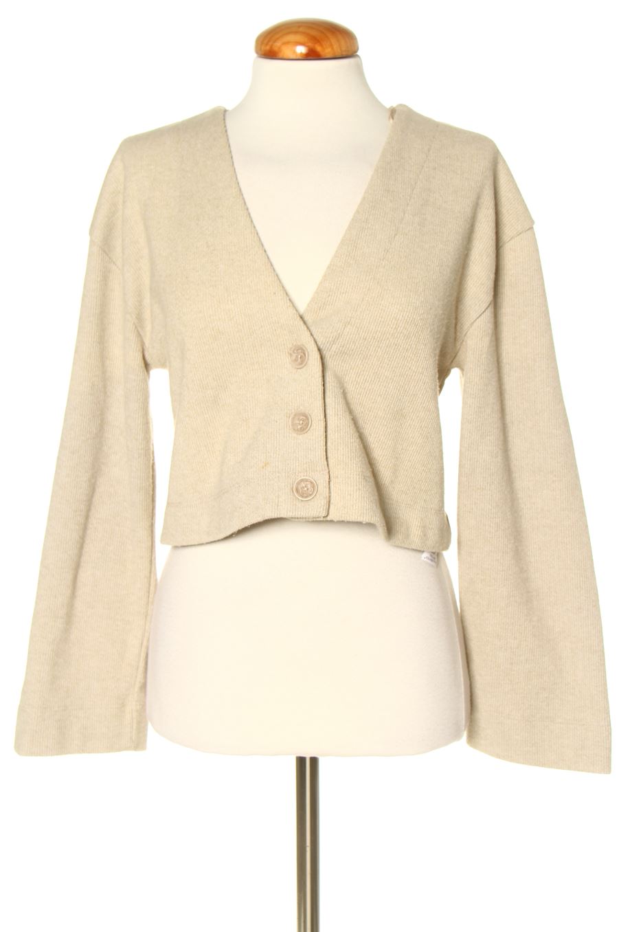 Gilet Zara de la taille S, de couleur beige
