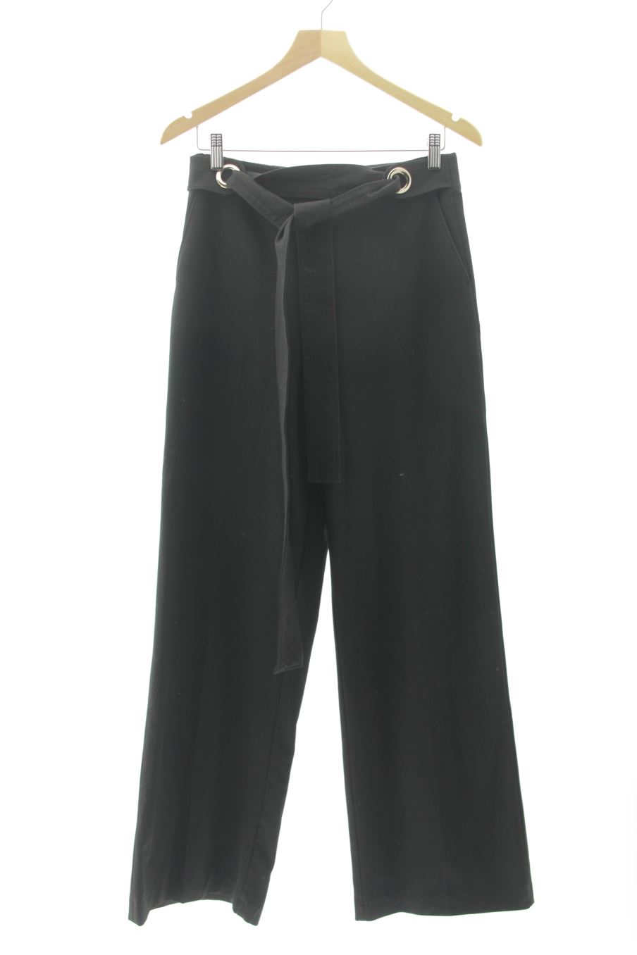 Pantalon Mango de la taille 38, de couleur noir
