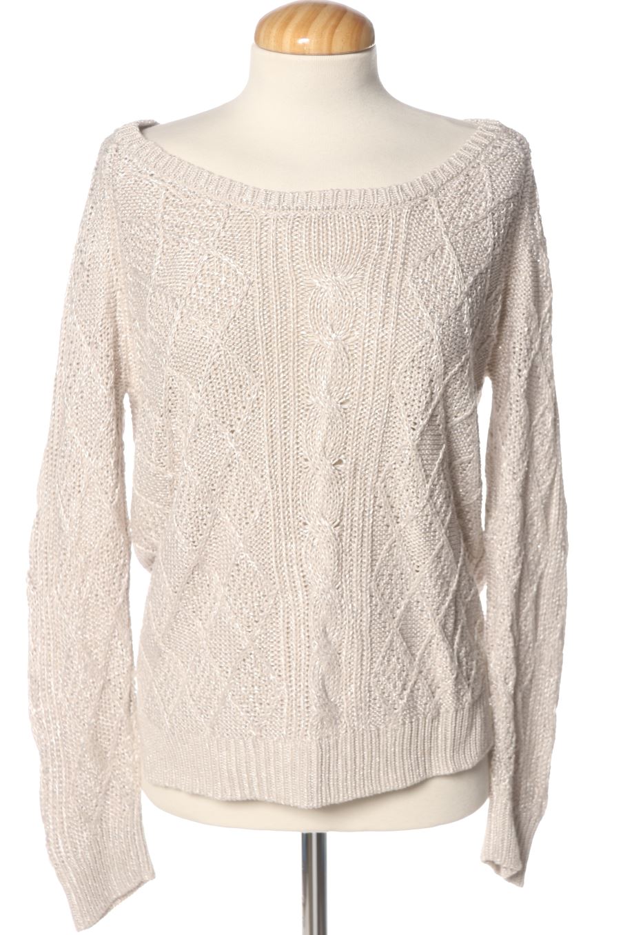 Pullover von Mango Größe L, Farbe Grau, für