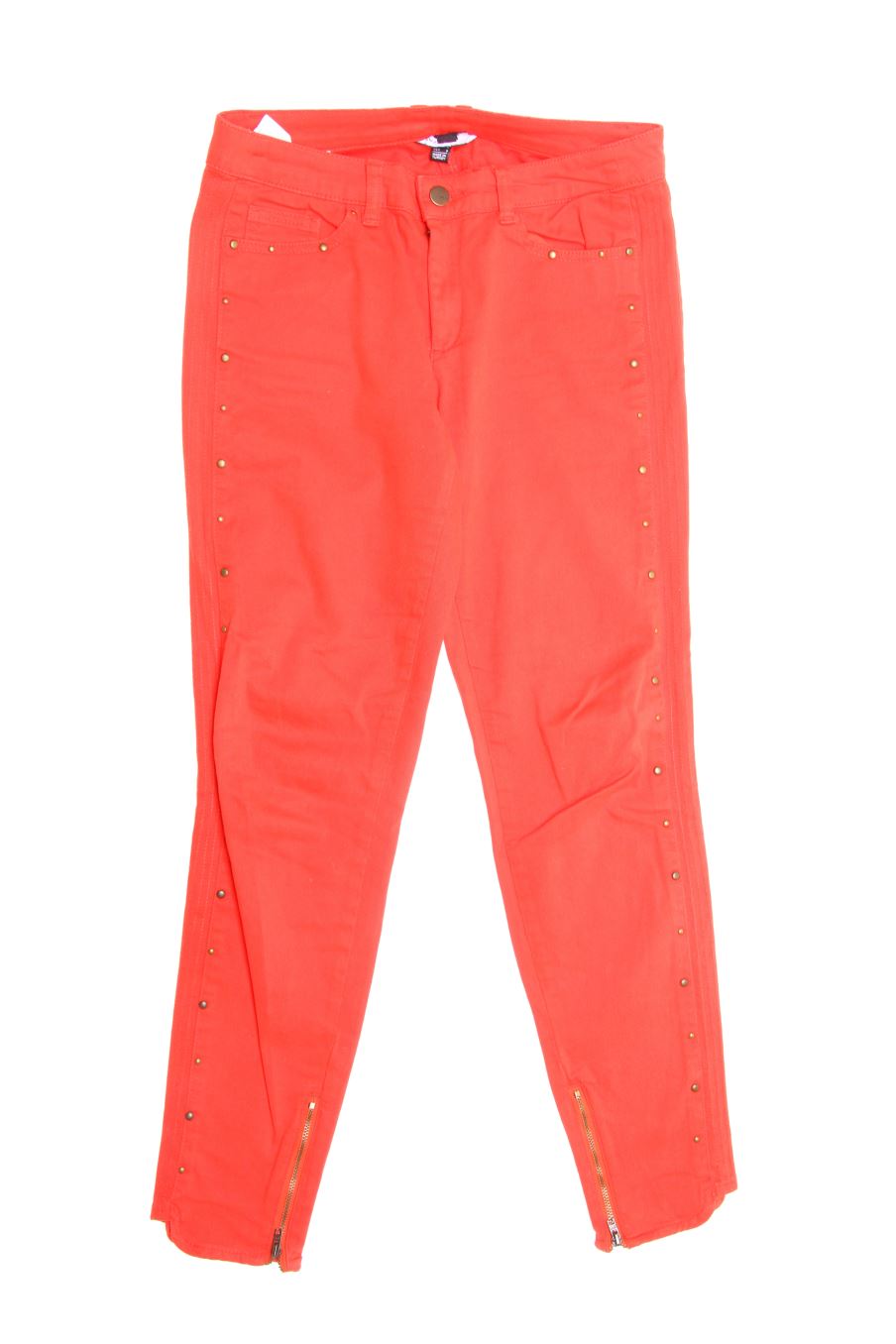 Vaqueros de Mango de la talla 36, de color rojo de ropa vaquera