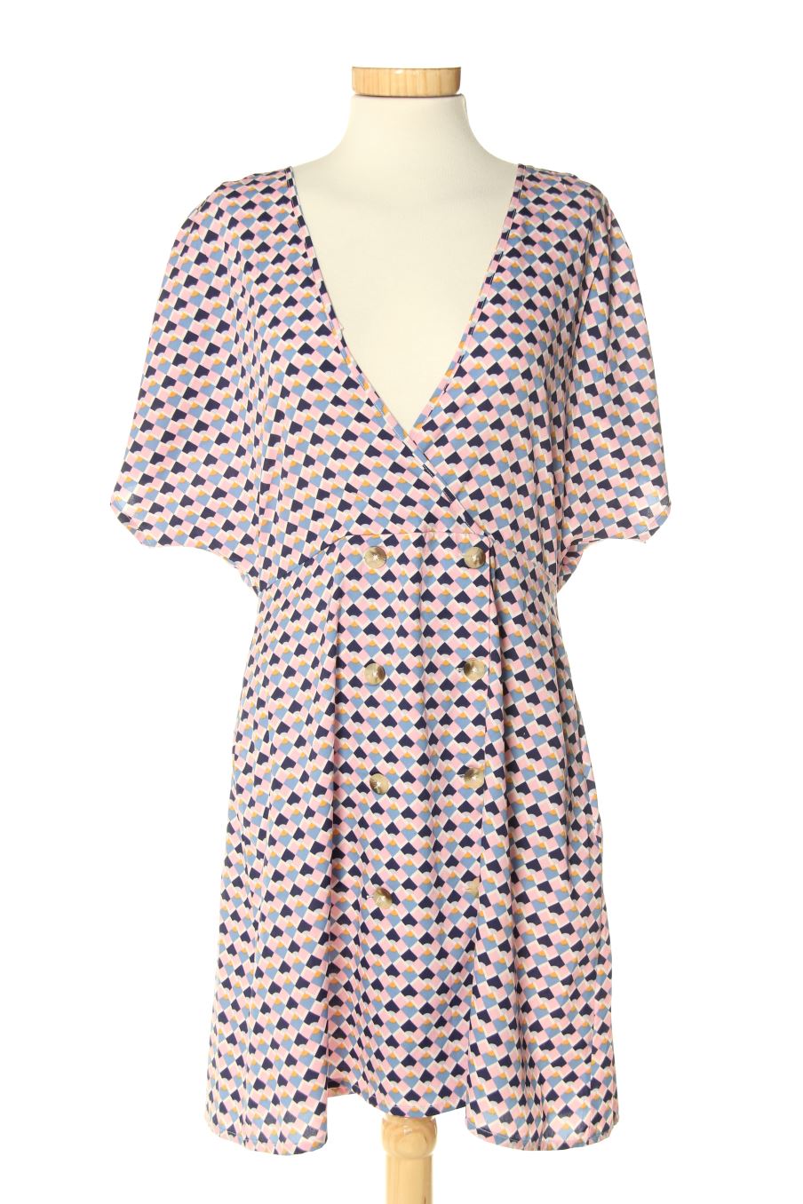 Robe casual Boohoo de la taille 40, de couleur imprimés