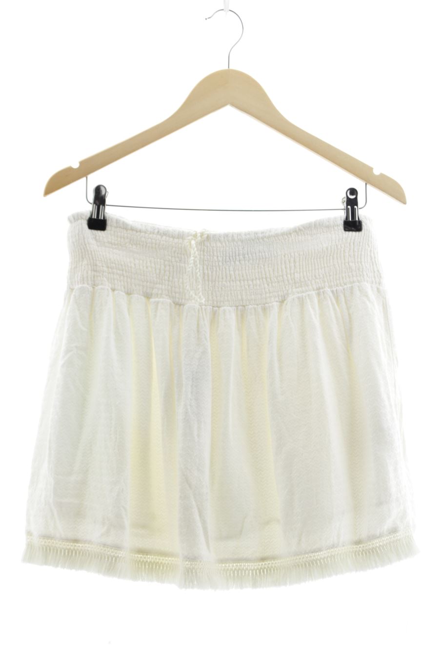 Falda de Zara de la talla S, de color beige