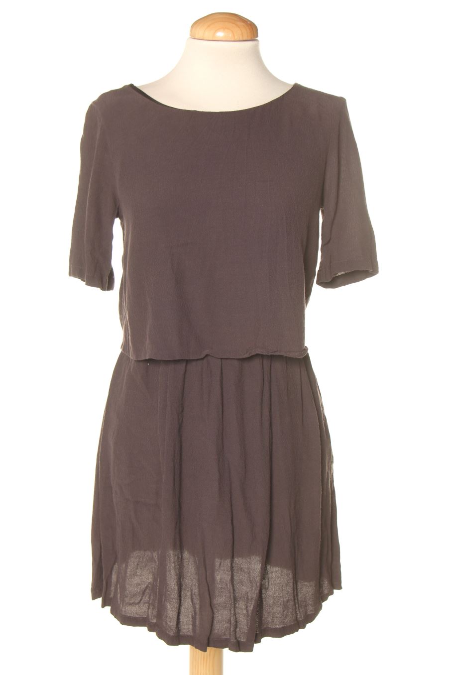 Robe casual Mango de la taille XS, de couleur gris