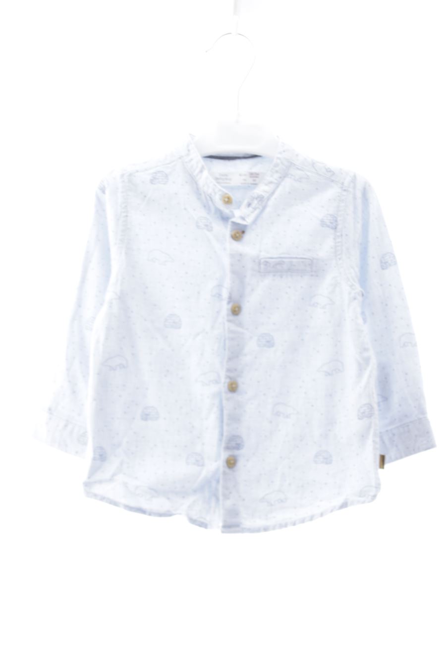 Camisa de manga larga de Zara de la talla 18 meses de segunda mano