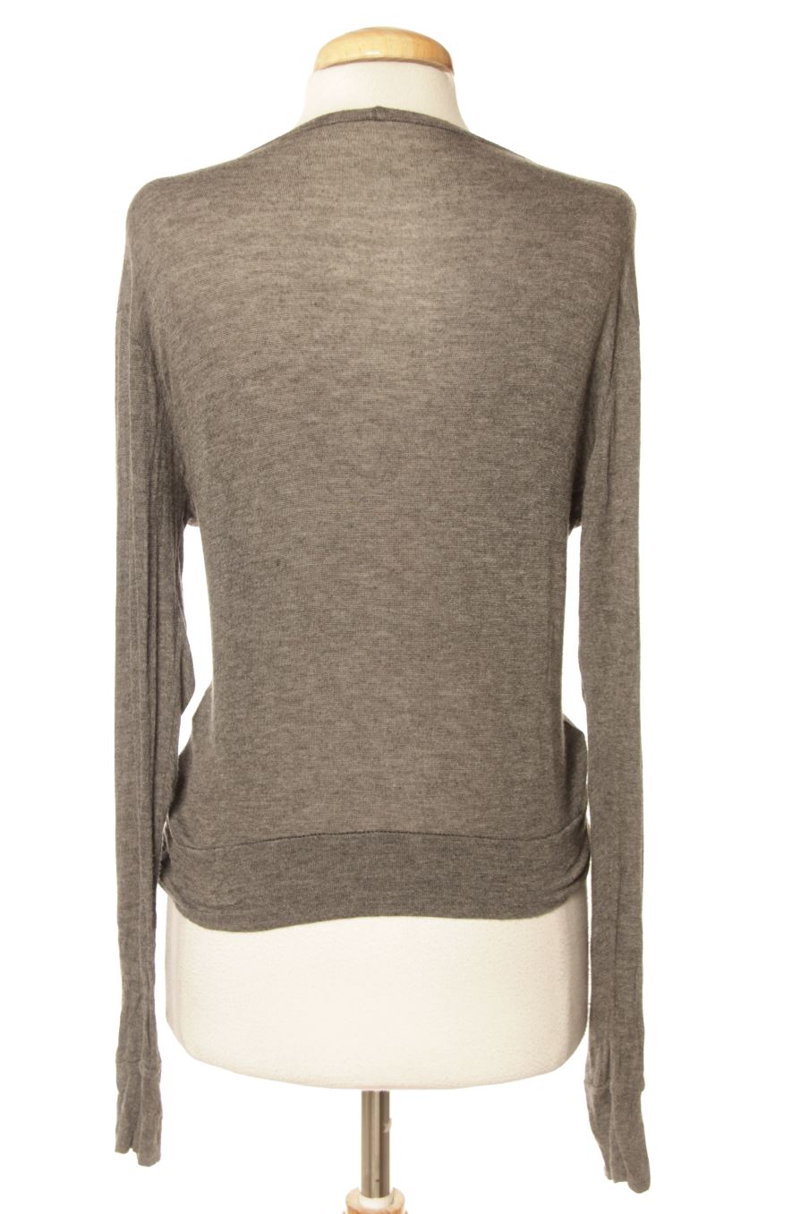 Gilet Made in italy de la taille M, de couleur gris