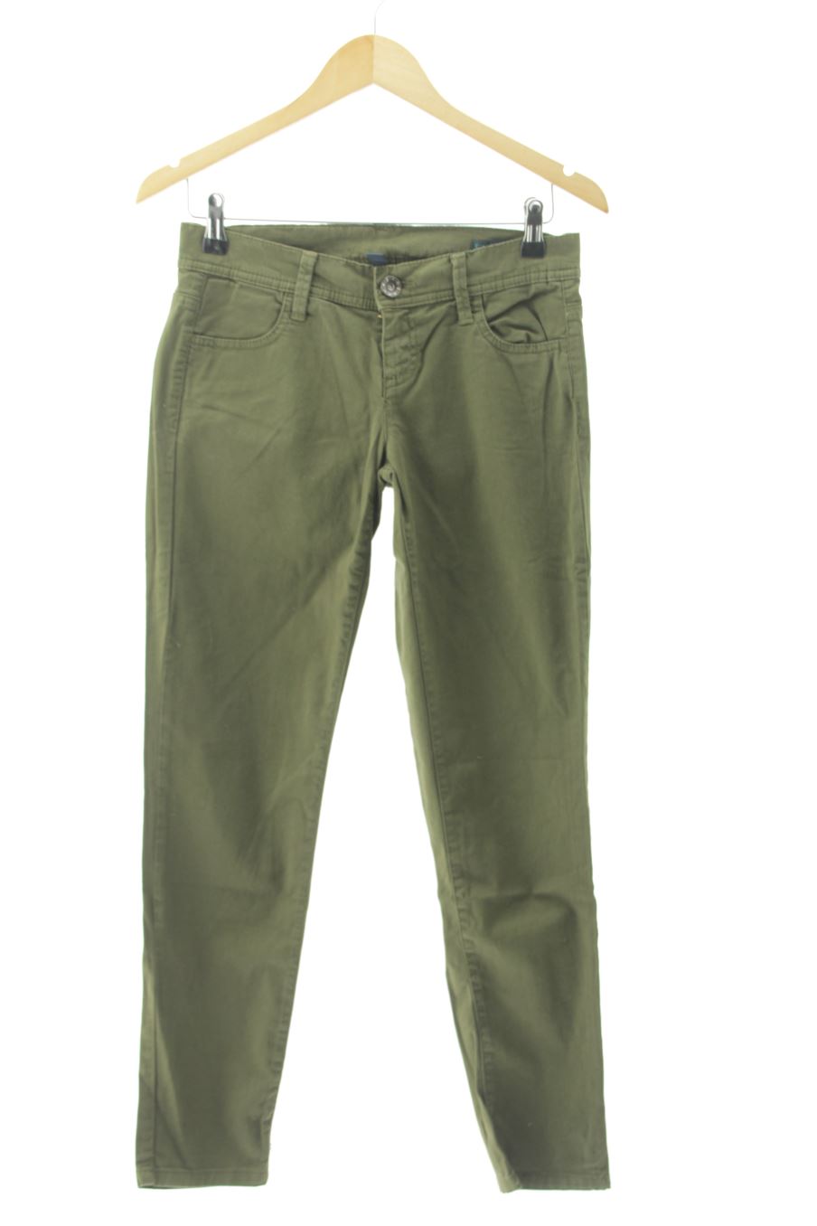 Jeans Benetton de la taille 36, de couleur vert de denim