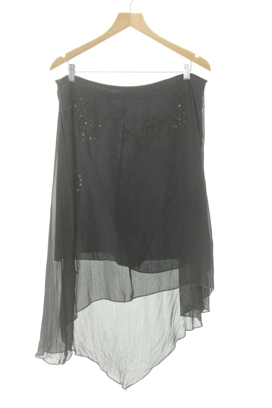 Jupe Desigual de la taille XL, de couleur noir