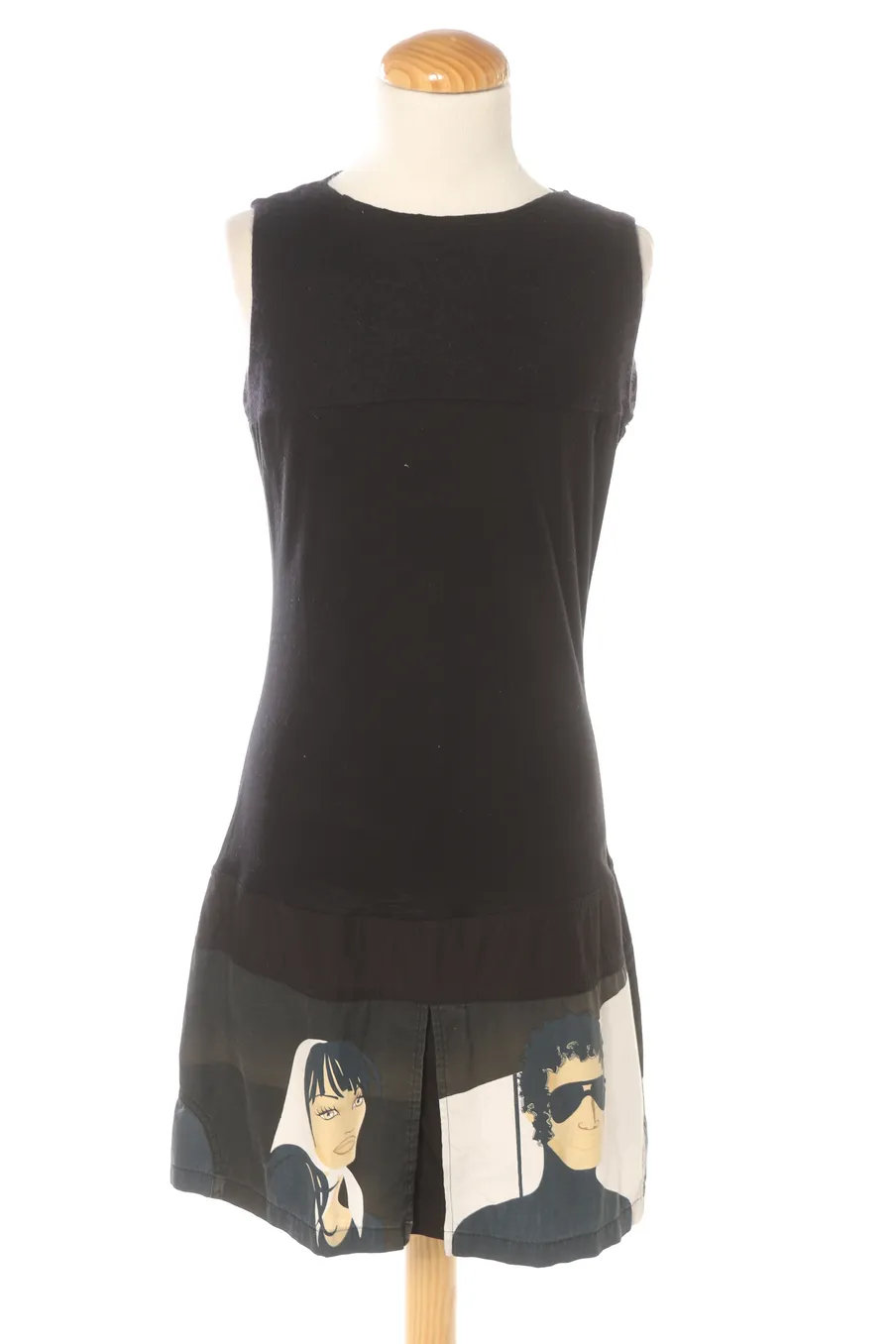 Robe de jour Custo Barcelona de la taille 34, de couleur noir