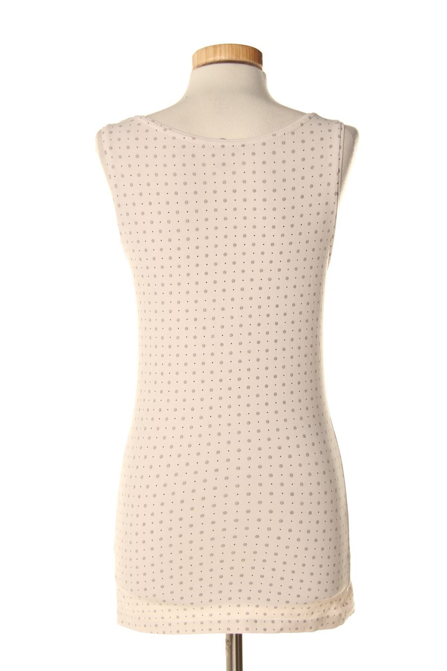 Camiseta sin mangas de H&M de la talla M, de color blanco