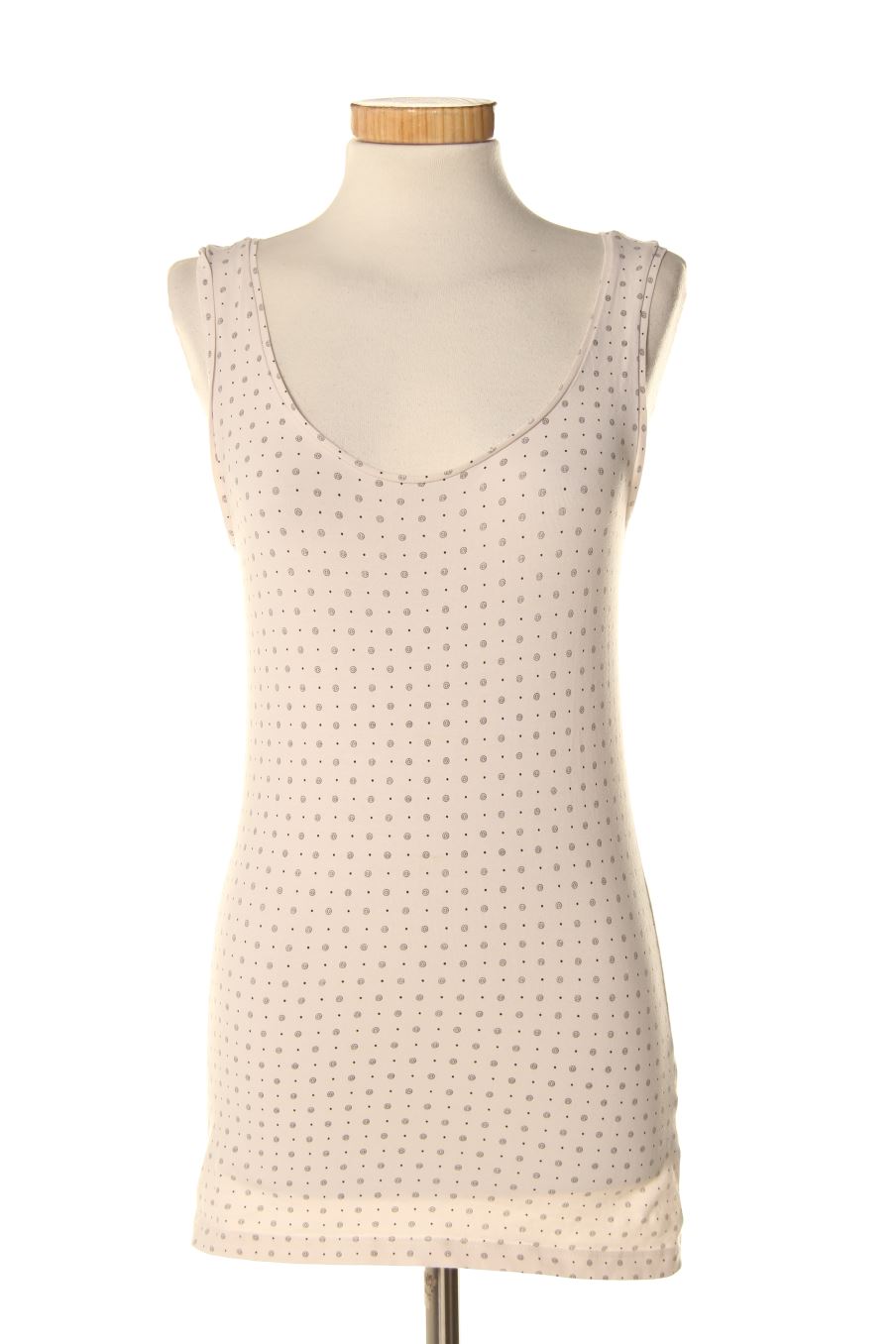 Camiseta sin mangas de H&M de la talla M, de color blanco
