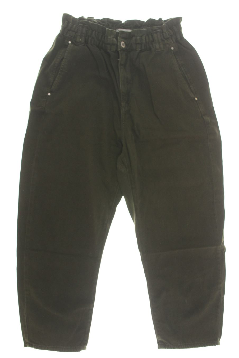 Jeans von Zara Größe 44, Farbe Grün, aus Jeanskleidung für