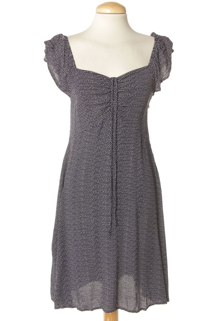 Vestido casual de Springfield de la talla 38, de color azul marino