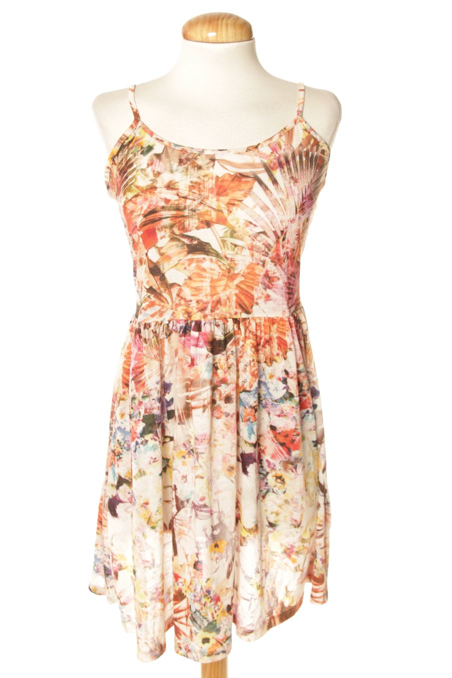 Vestido casual de Trafaluc de la talla S, de color flores