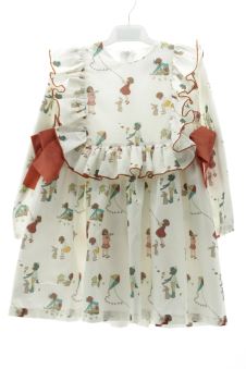 Aufwändiges Kleid 116 Mon petit bonbon