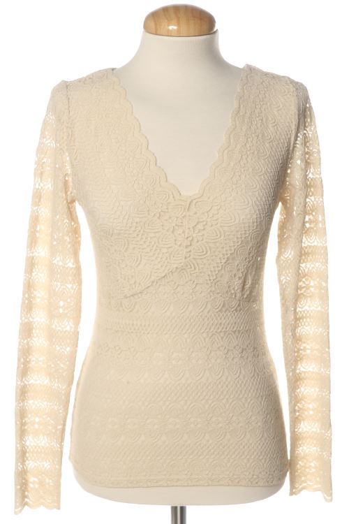 Blusa a maniche lunghe