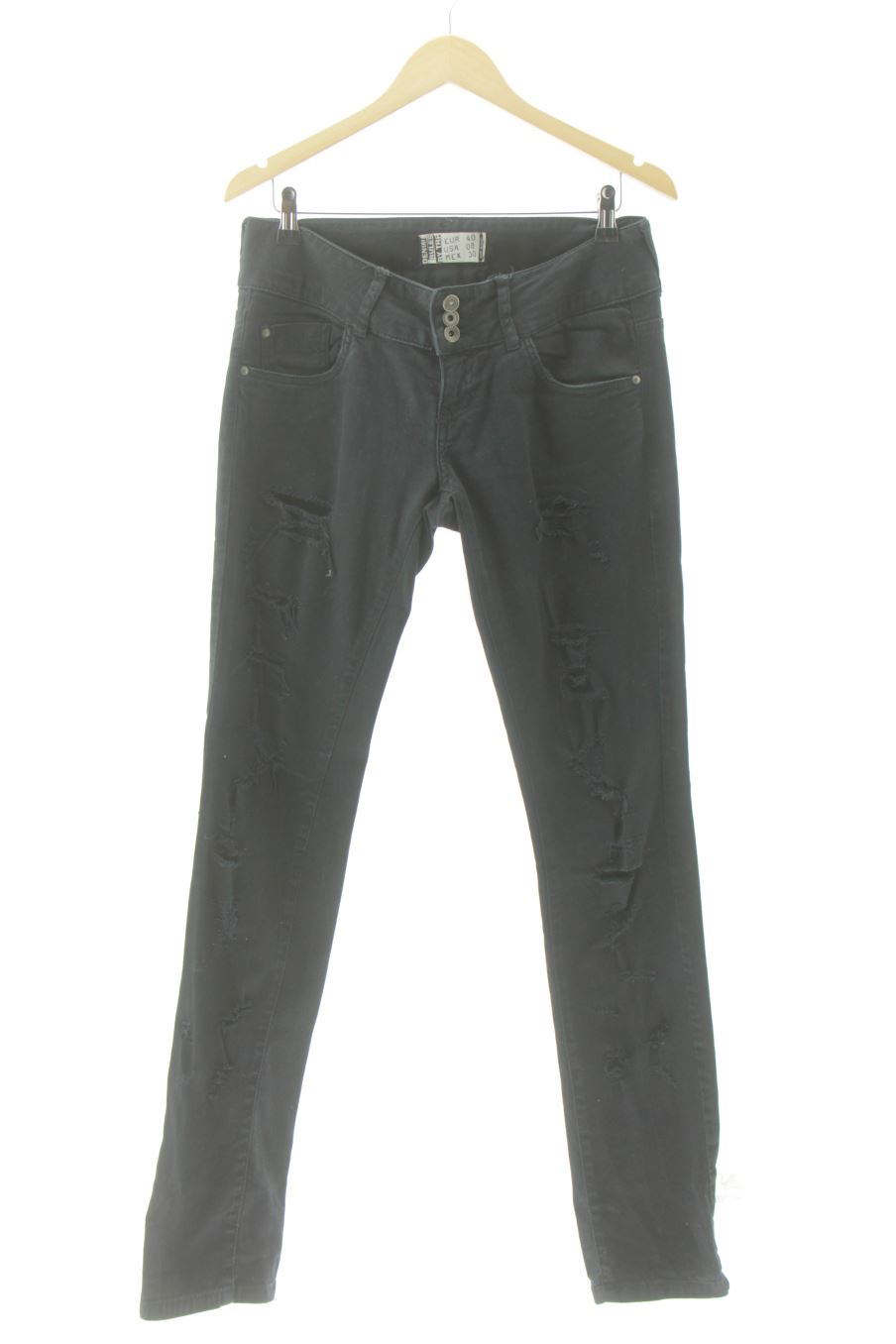 Jeans de trf (ZARA) de la talla 40, de color blu oltremare