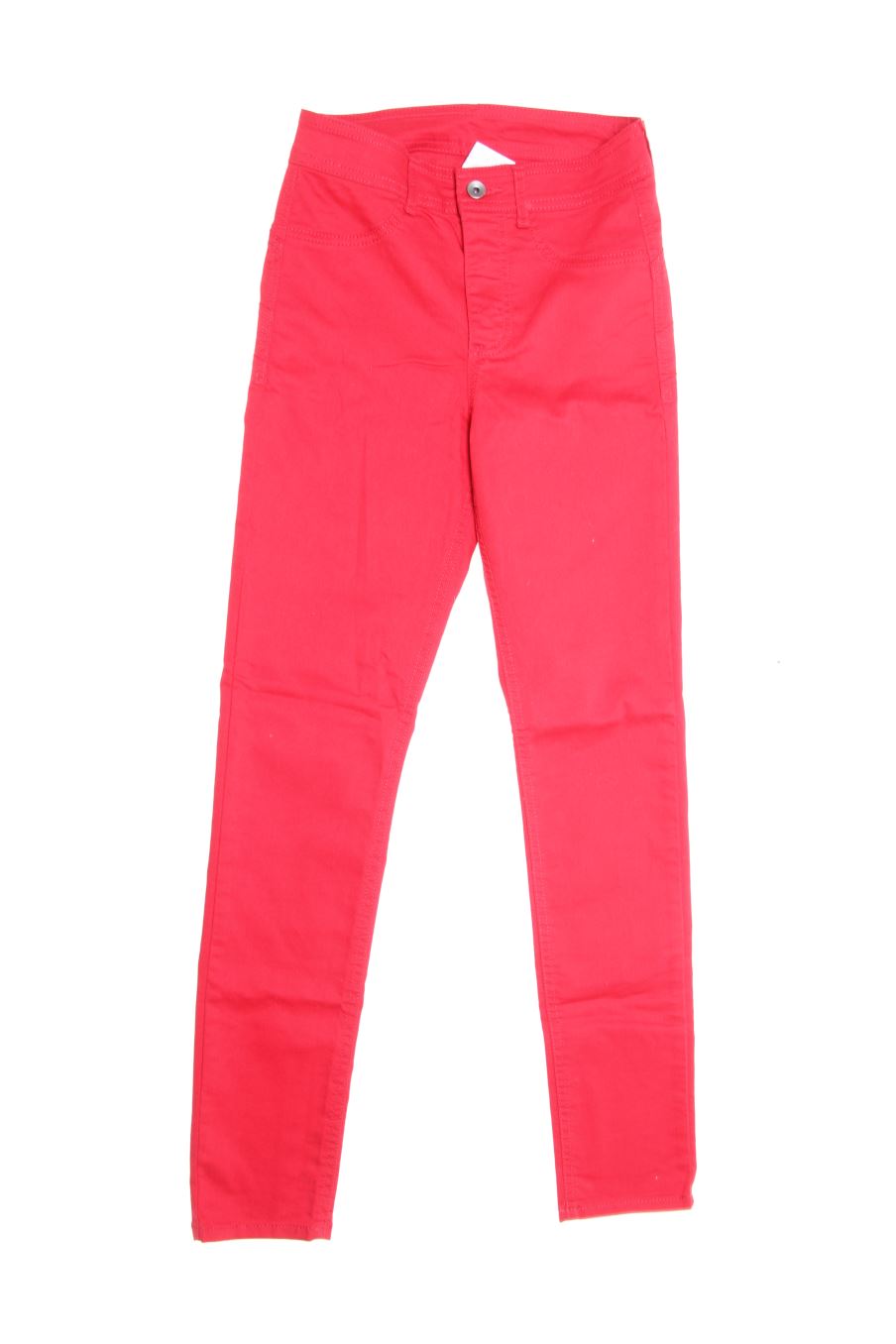 Jeans Calzedonia de la taille S, de couleur rouge de denim