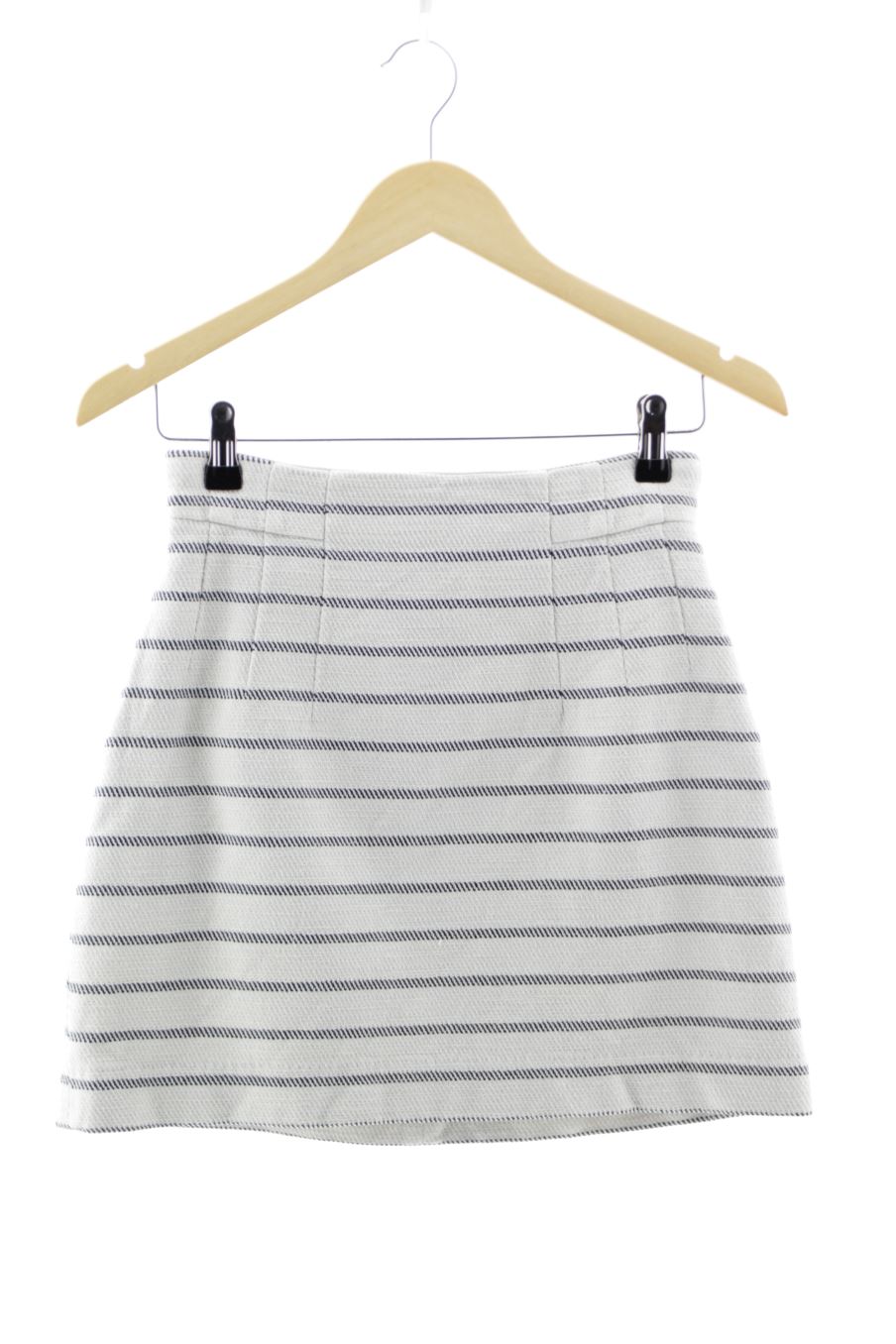 Falda de H&M de la talla 36, de color rayas