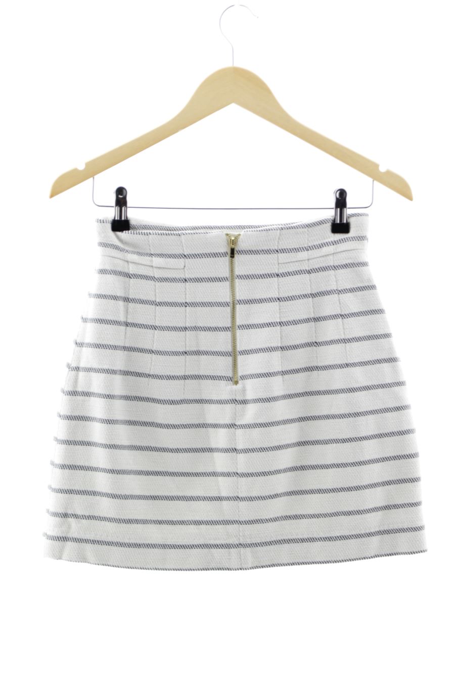 Falda de H&M de la talla 36, de color rayas