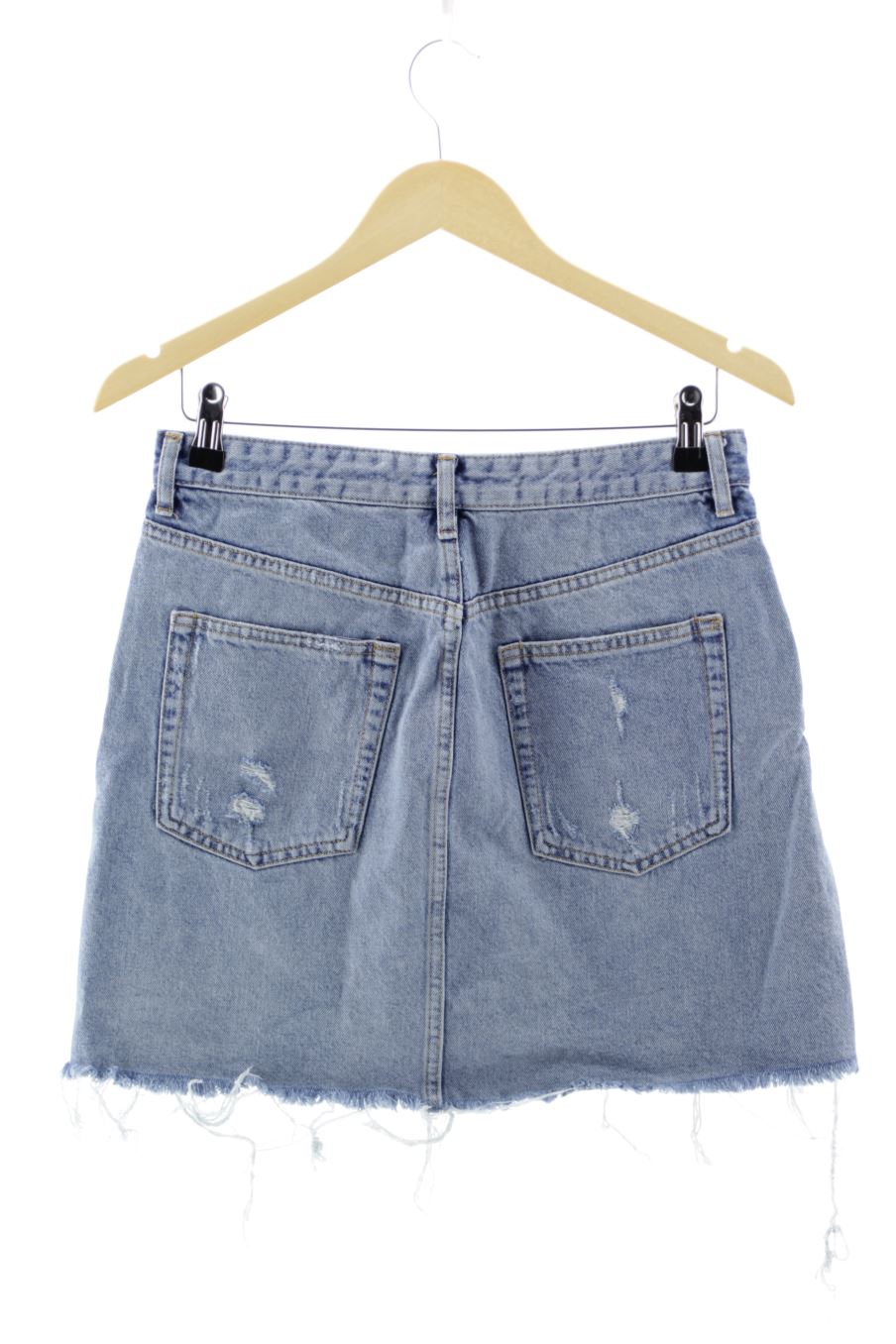 Jupe H&M de la taille 38, de couleur bleu de denim