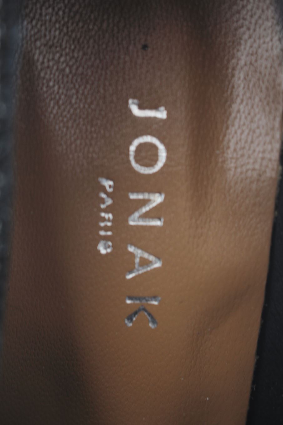 Zapatos de tacon de JONAK de la talla 38, de color negro de