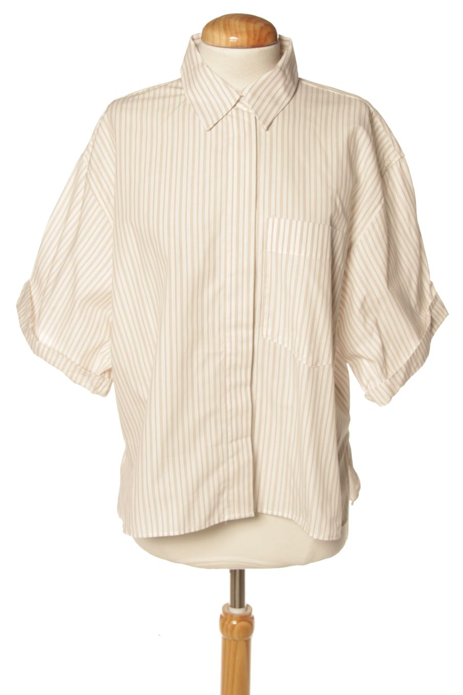 Chemise Zara de la taille S, de couleur rayures